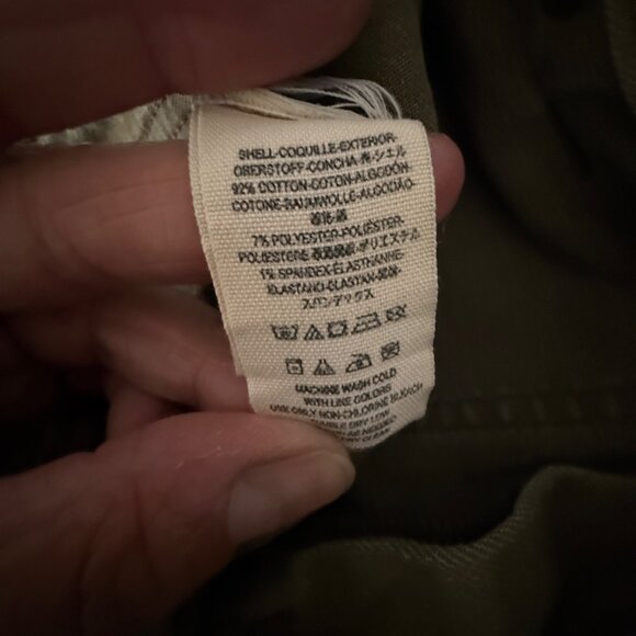 Free People Womens Olive Distressed Button-Fly Jeans Size 8 Cotton - Picture 6 of 6